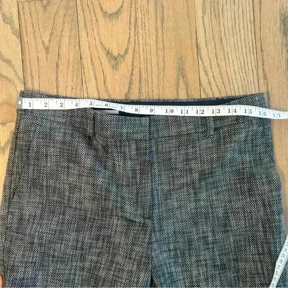 Ann Taylor Dress Pants Womens Flat Front Tweed Pants Size 8 - Picture 9 of 11